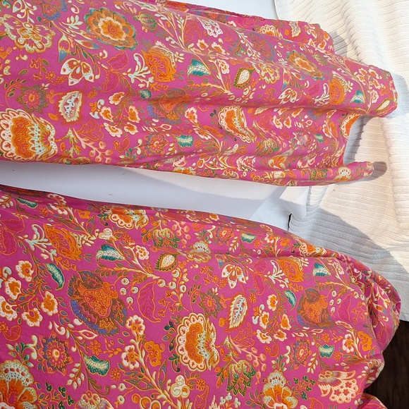 Ivy Street Smocked halter top wide leg pantsuit, size m - Picture 5 of 8